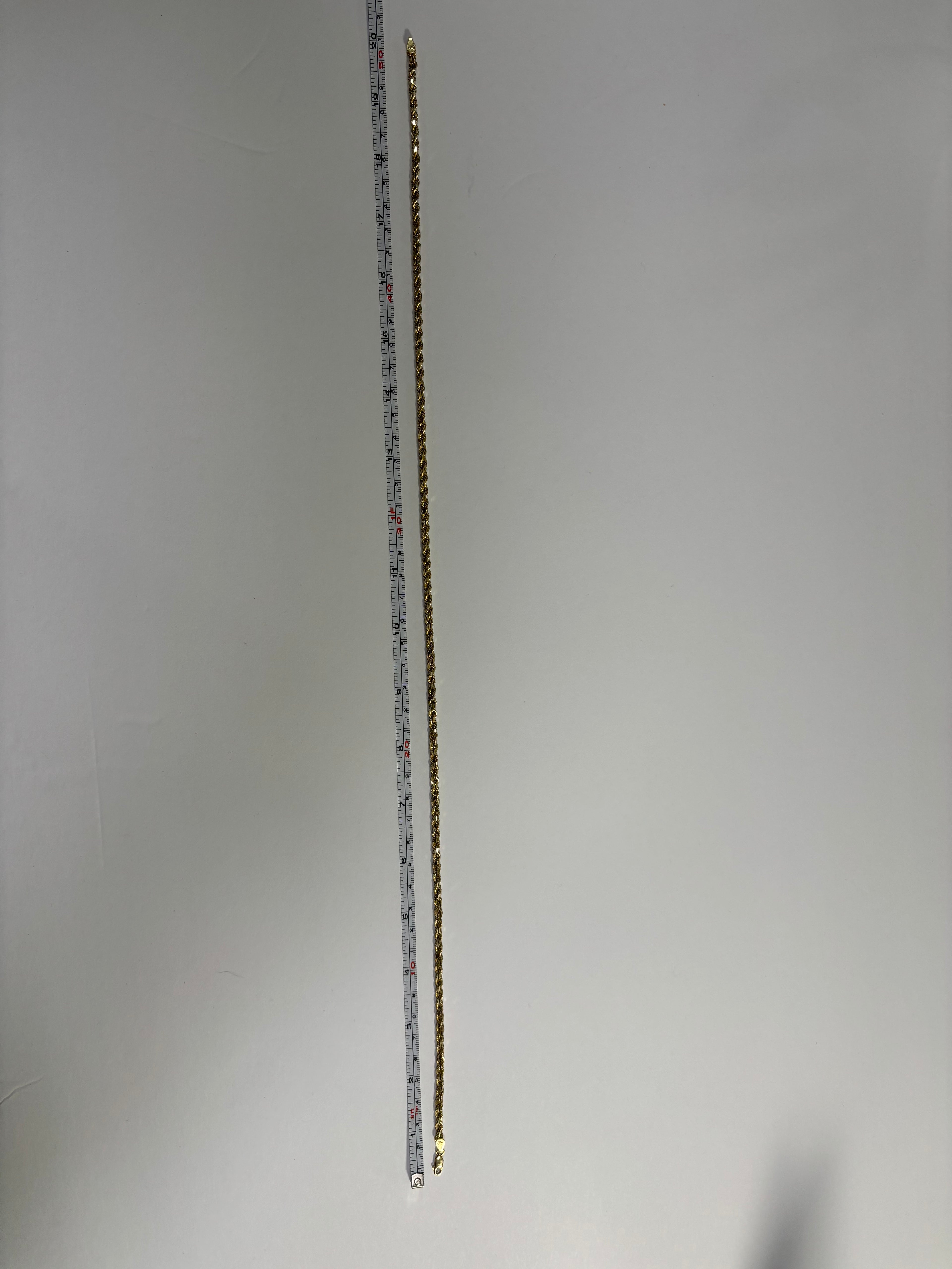 14K Rope Gold Chain