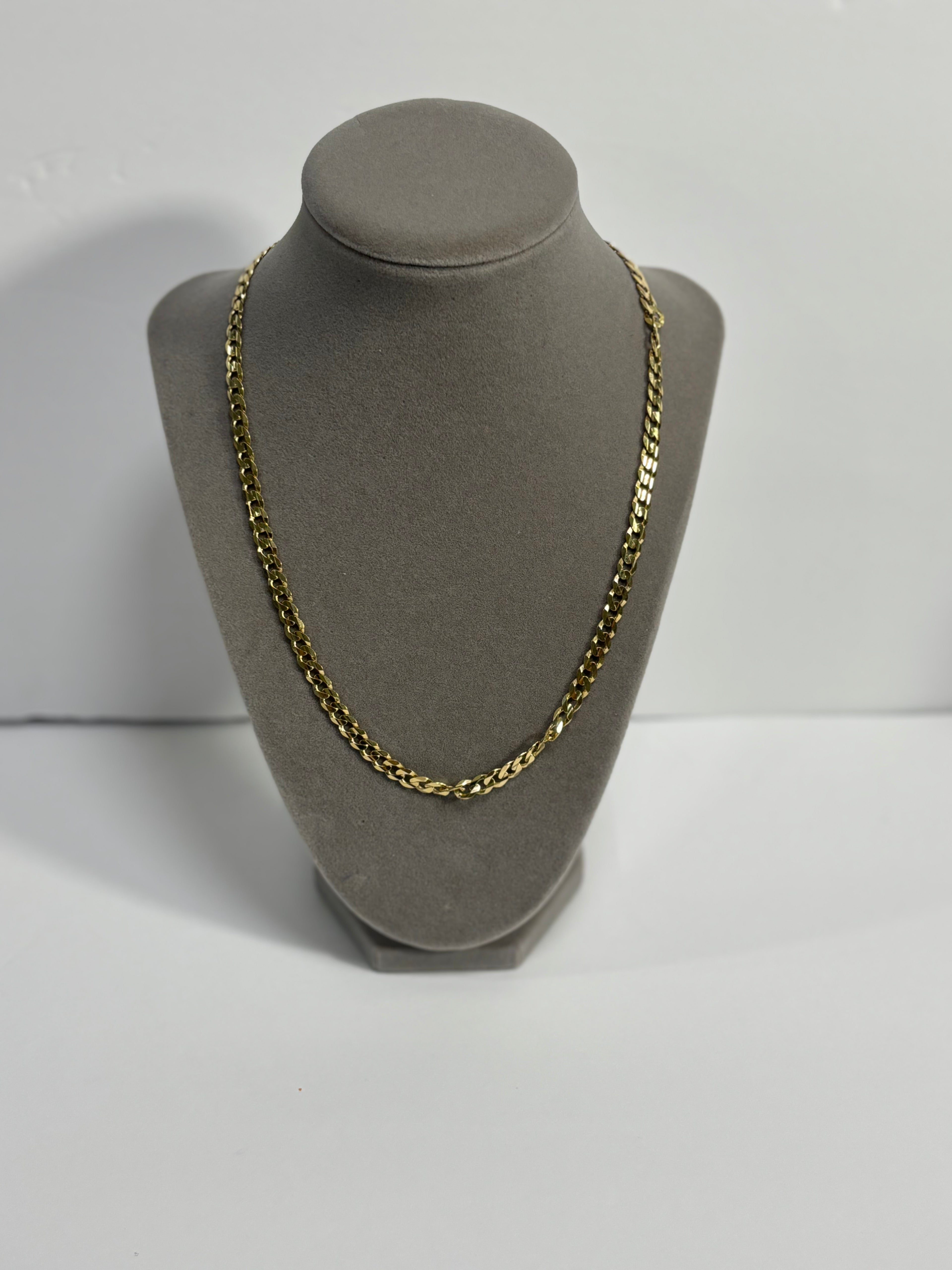 14K Cuban Gold Chain