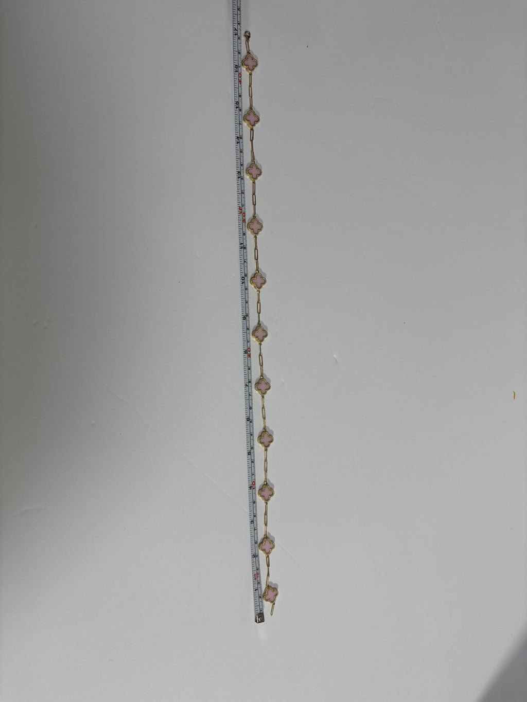 14K Gold Clover Necklace