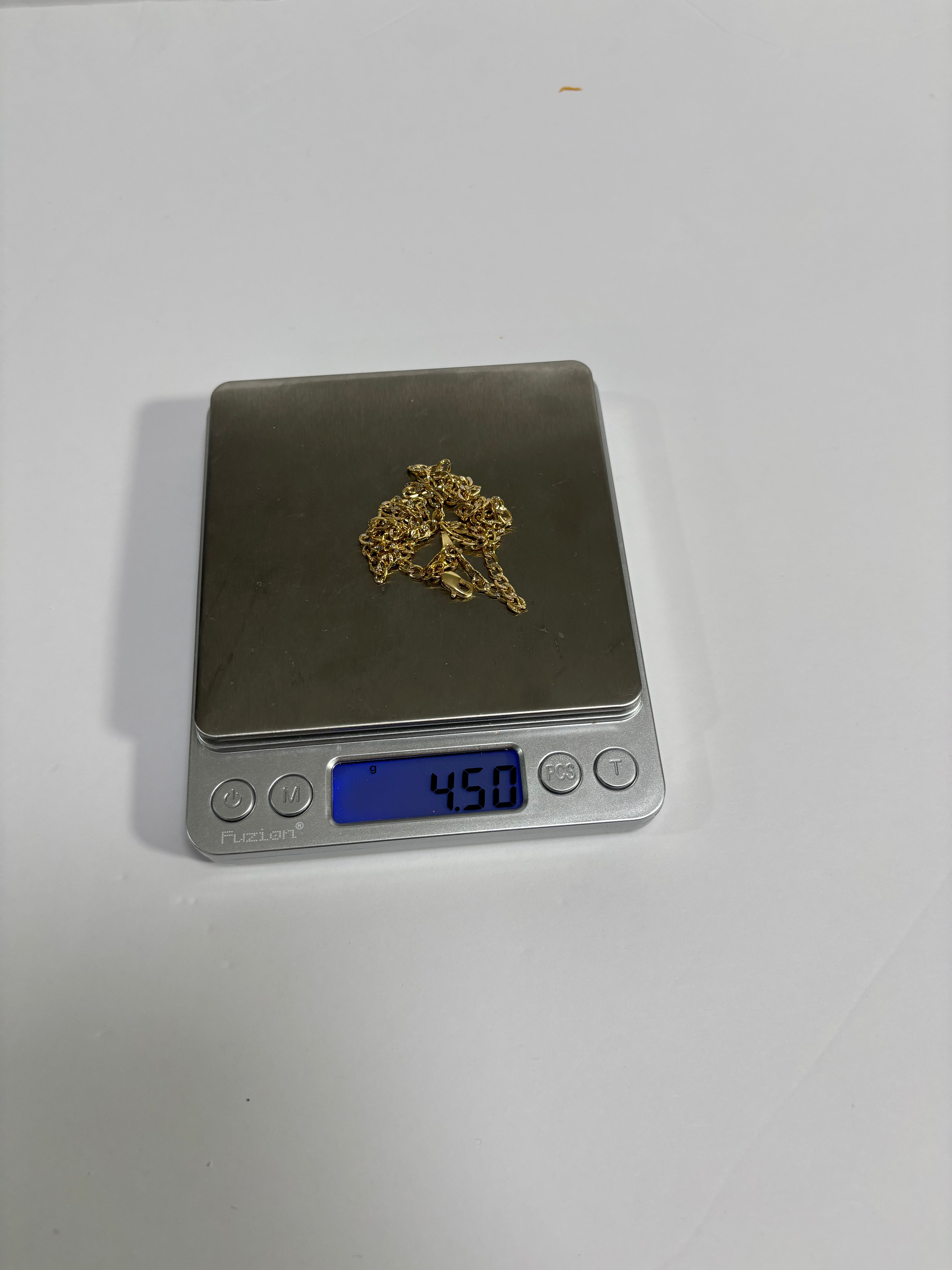 14K Cuban, Gold Chain