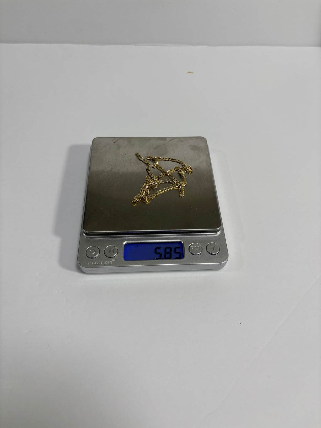 14K Gold Figaro and Pendant Combo