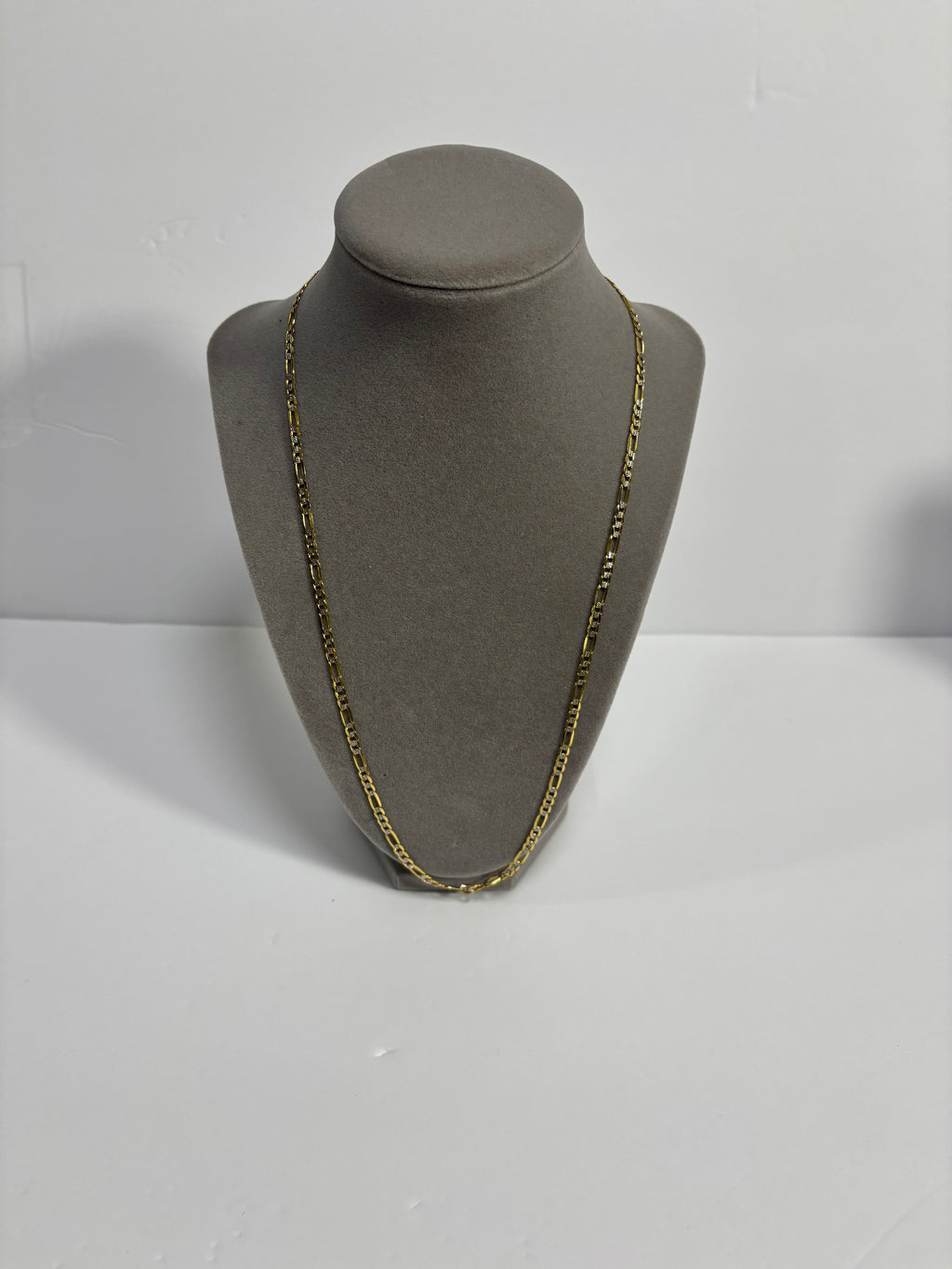 14k Figaro Link, Gold Chain