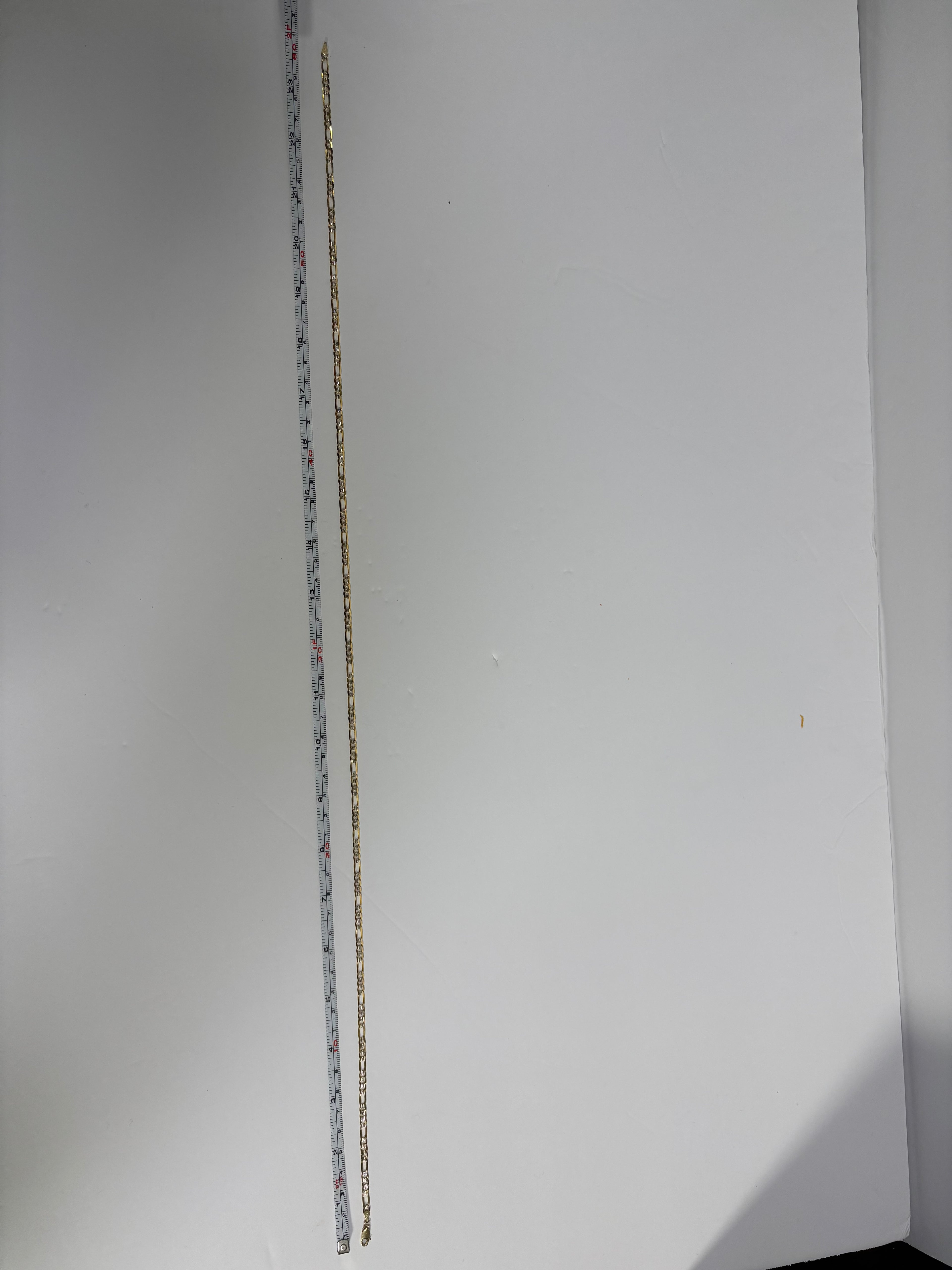 14k Figaro Link, Gold Chain