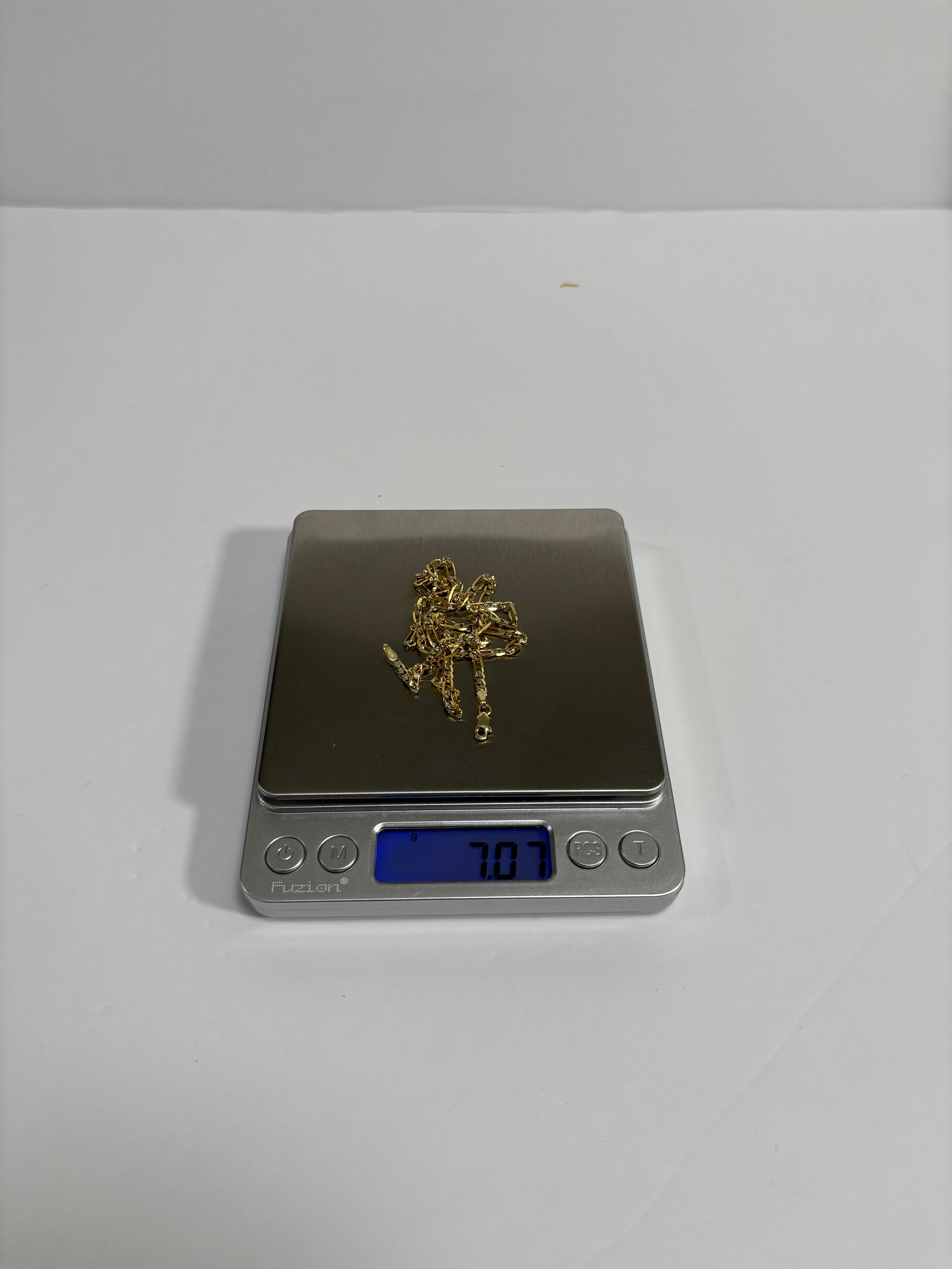 14K Figaro Link, Gold Chain