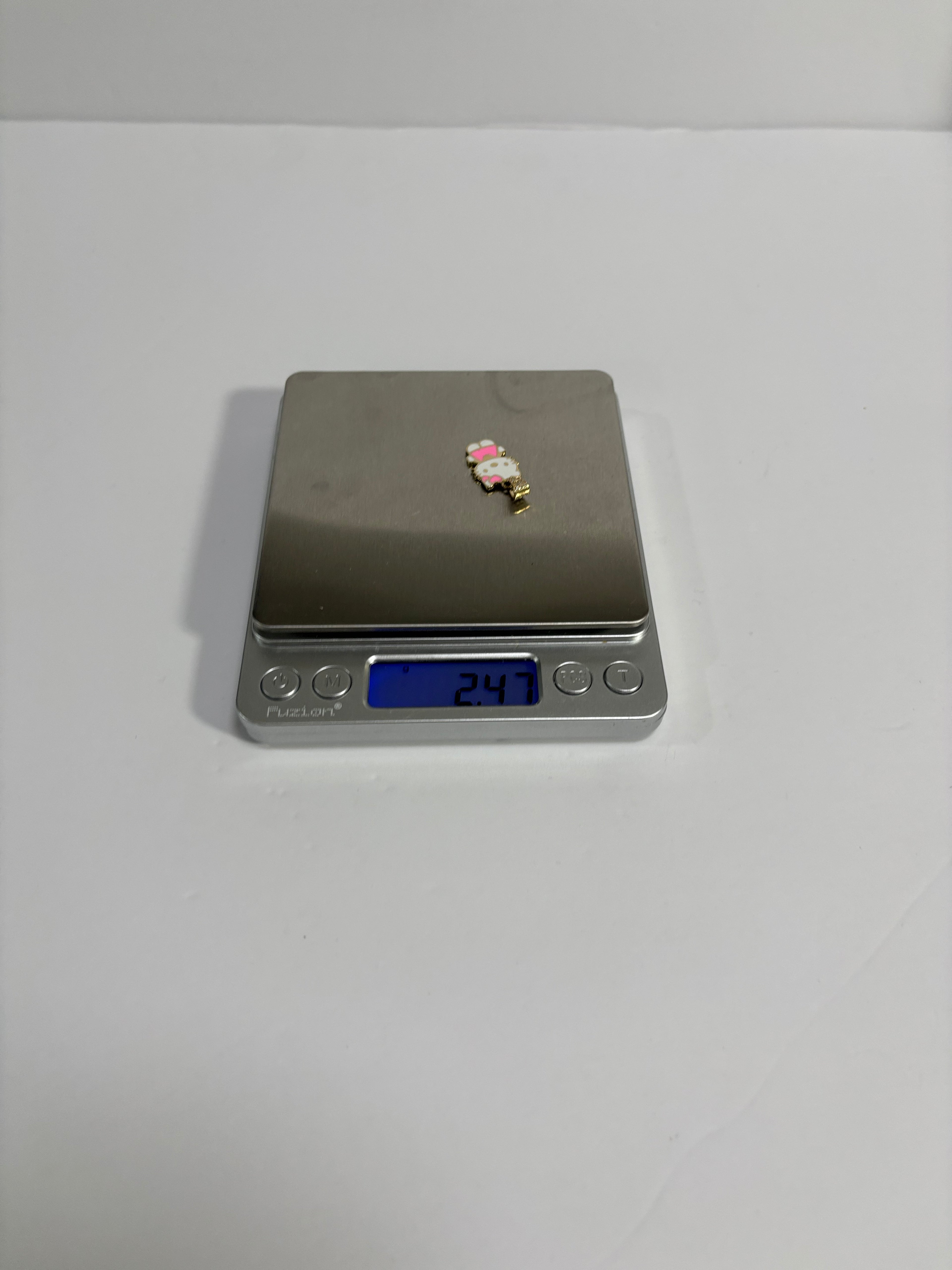 14K Anchor Link Chain and "Hello Kitty" Pendant Bundle