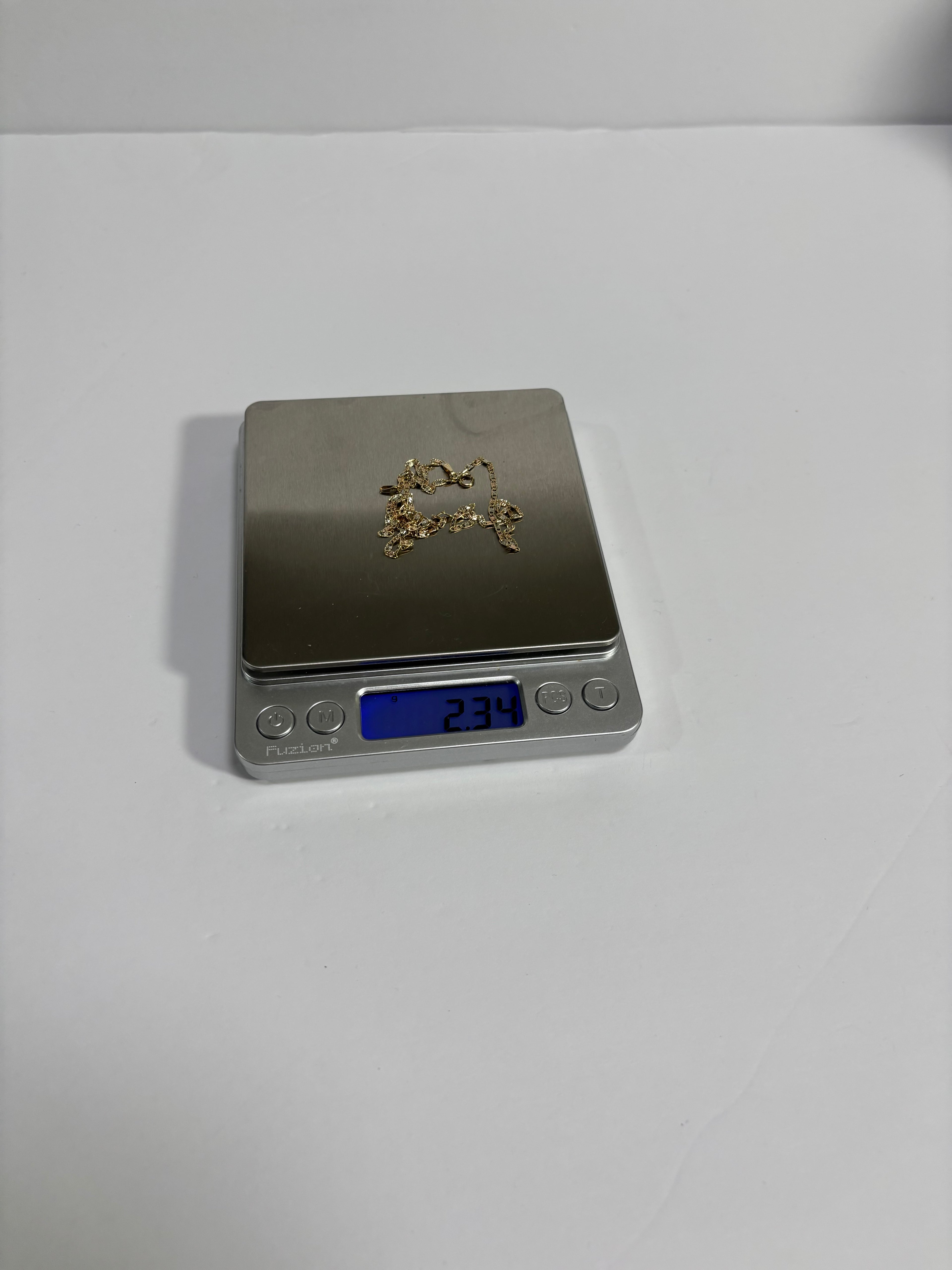 14K Anchor Link Chain and "Hello Kitty" Pendant Bundle