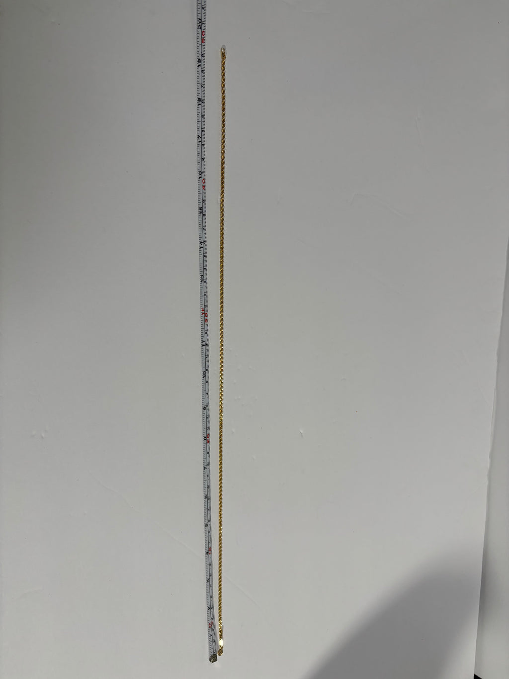 14K Hollow Gold Rope Chain