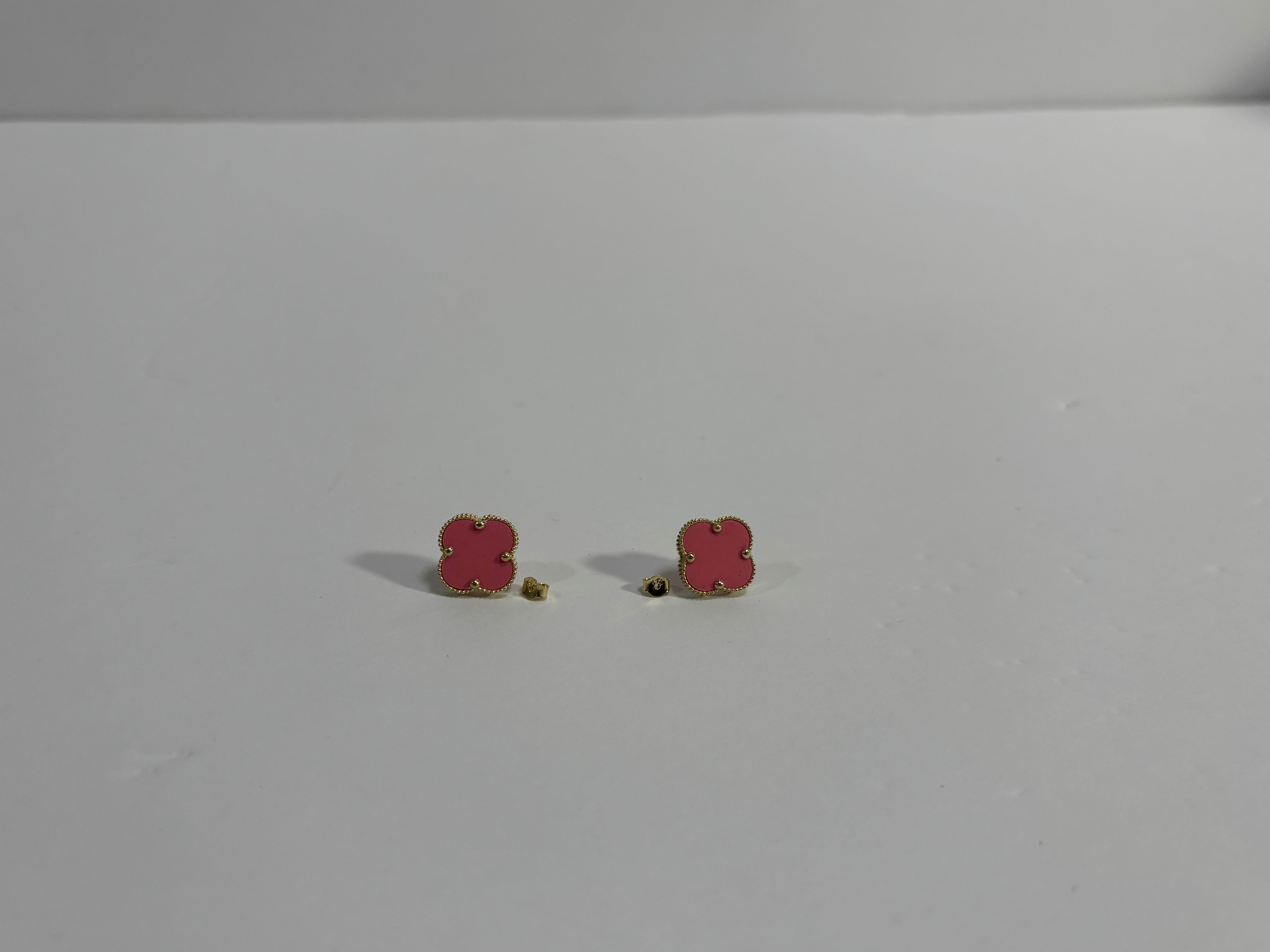 14K Clover Earrings