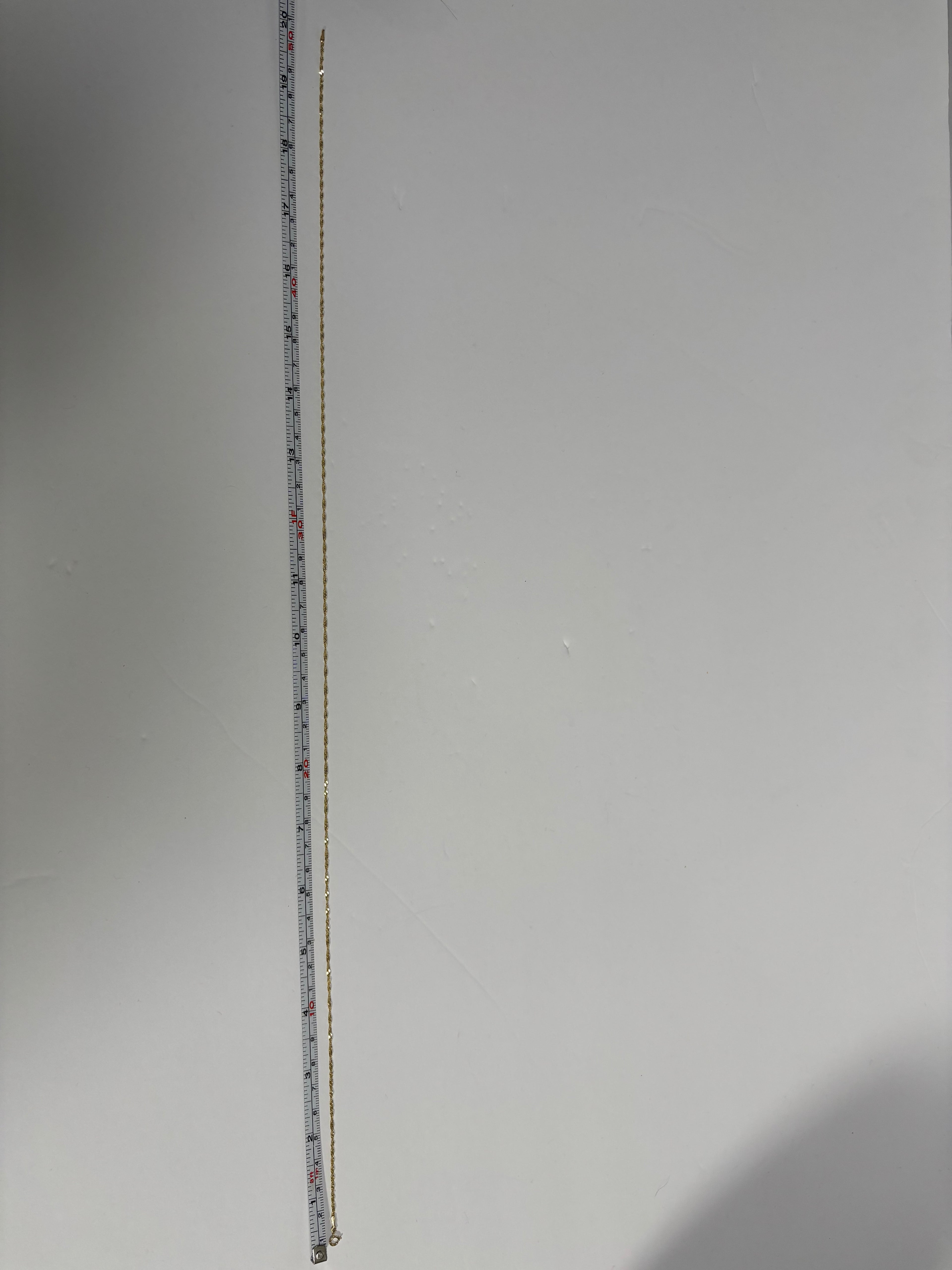 14K Twist Gold Necklace