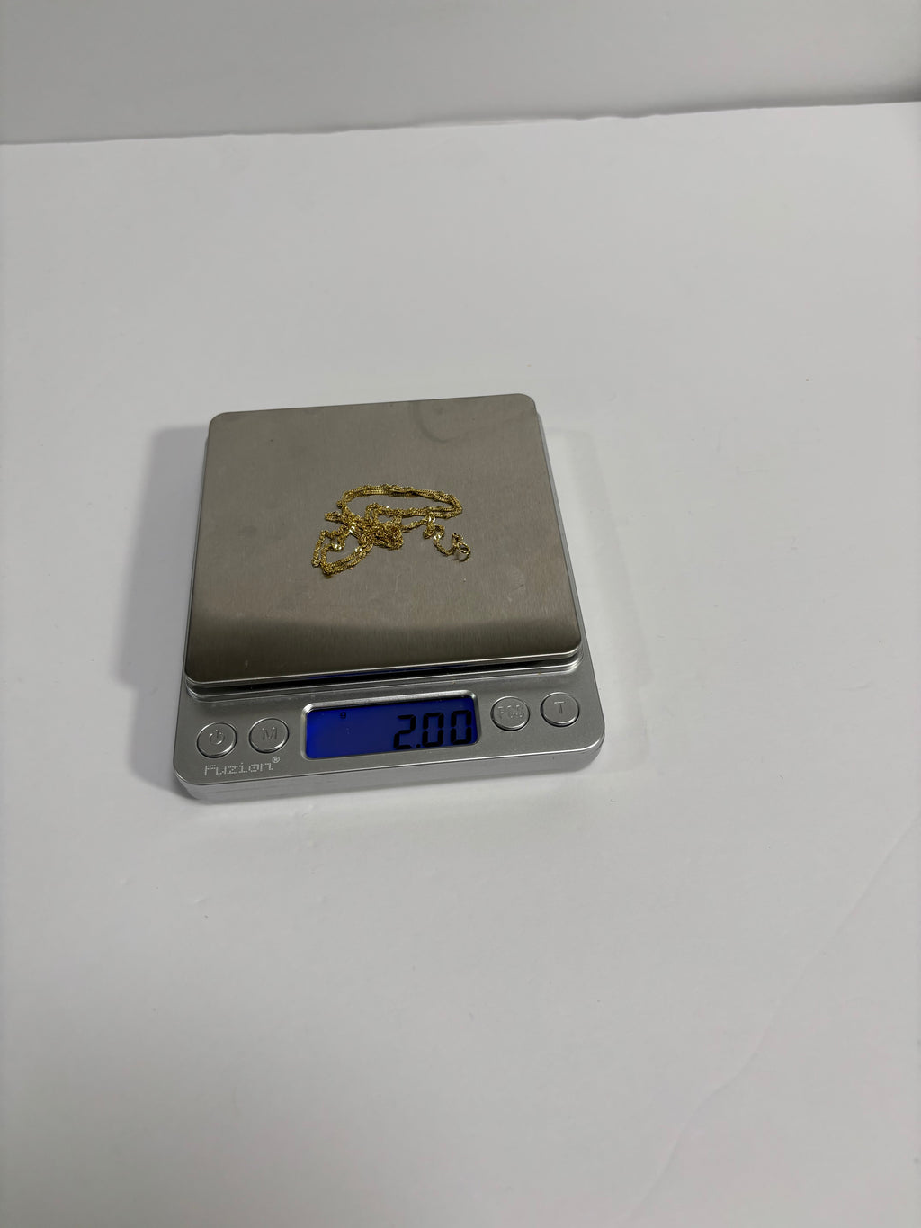 14K Twist Gold Necklace