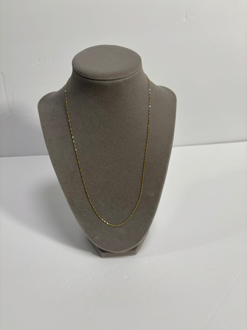 14K Twist Gold Necklace