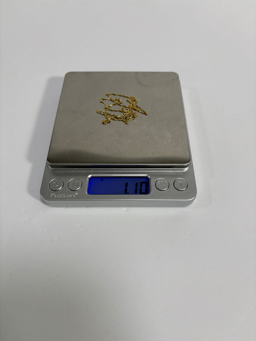 14K Twist Gold Necklace