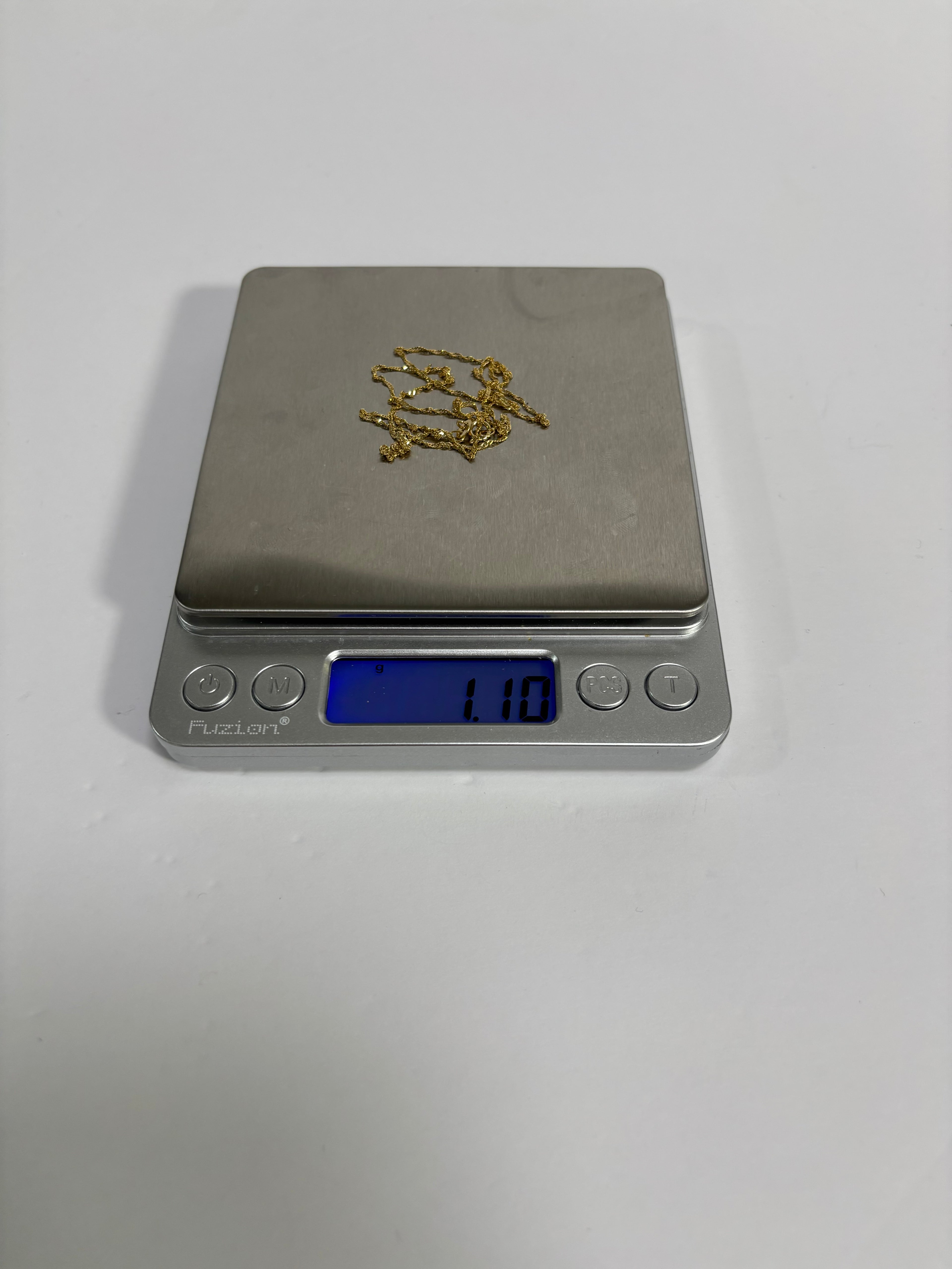 14K Twist Gold Necklace