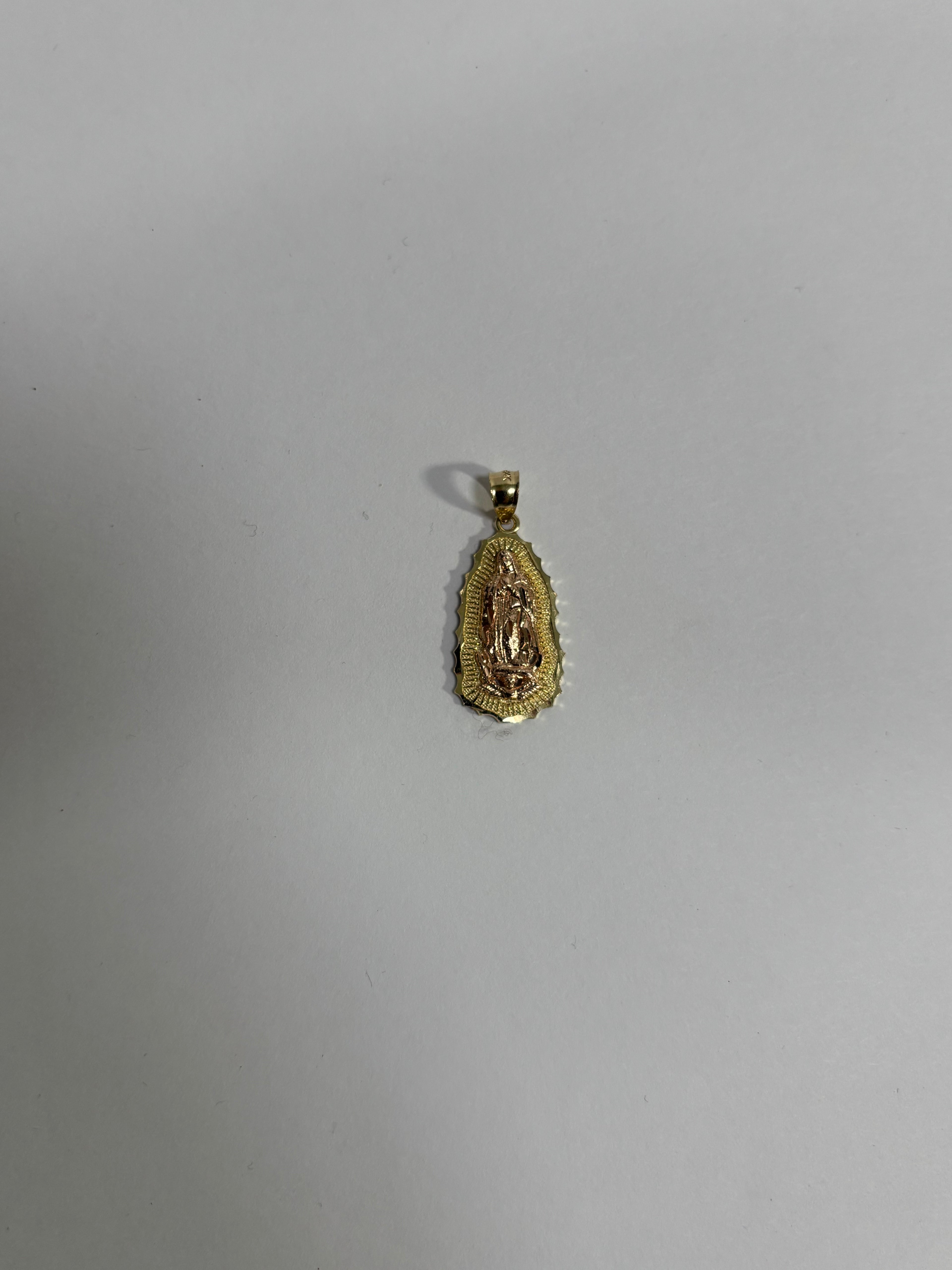 14K Guadalupe Gold Pendant