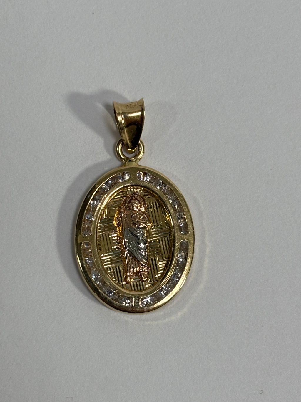 14K St. Jude Gold Pendant