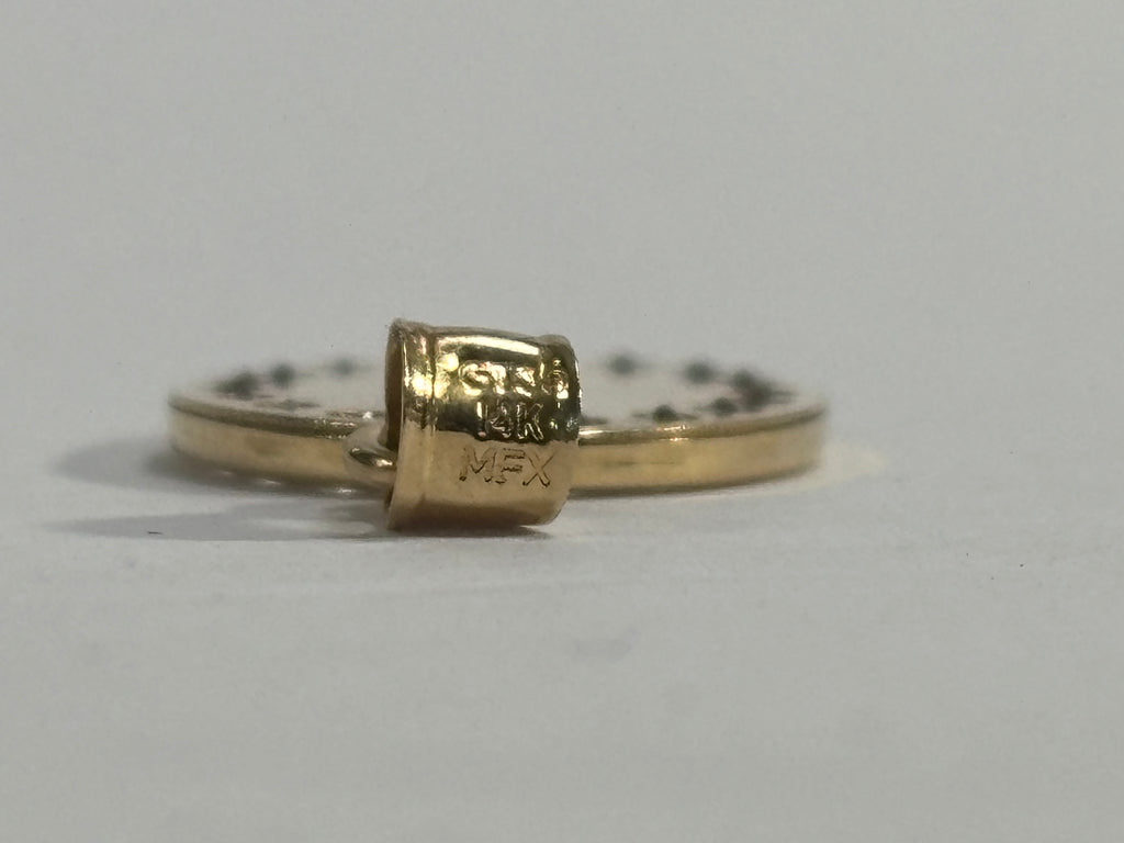 14K St. Jude Gold Pendant